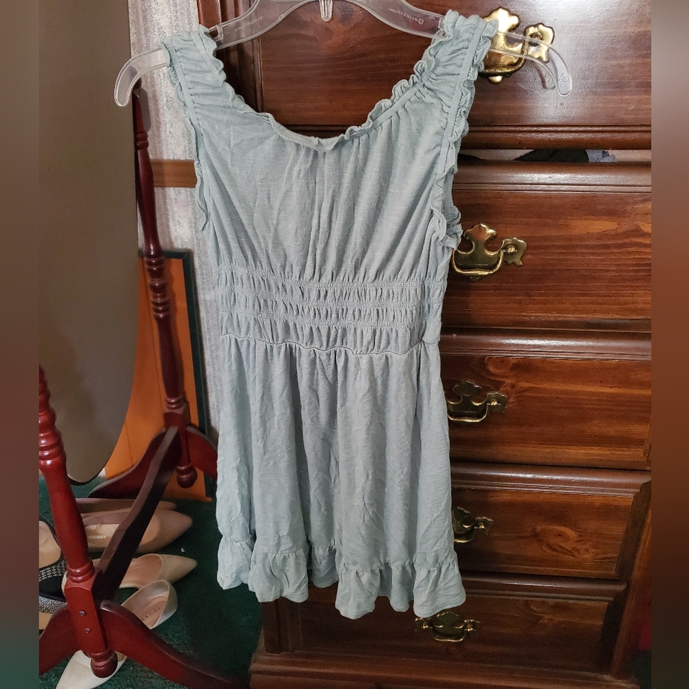Light Blue Sleeveless Dress